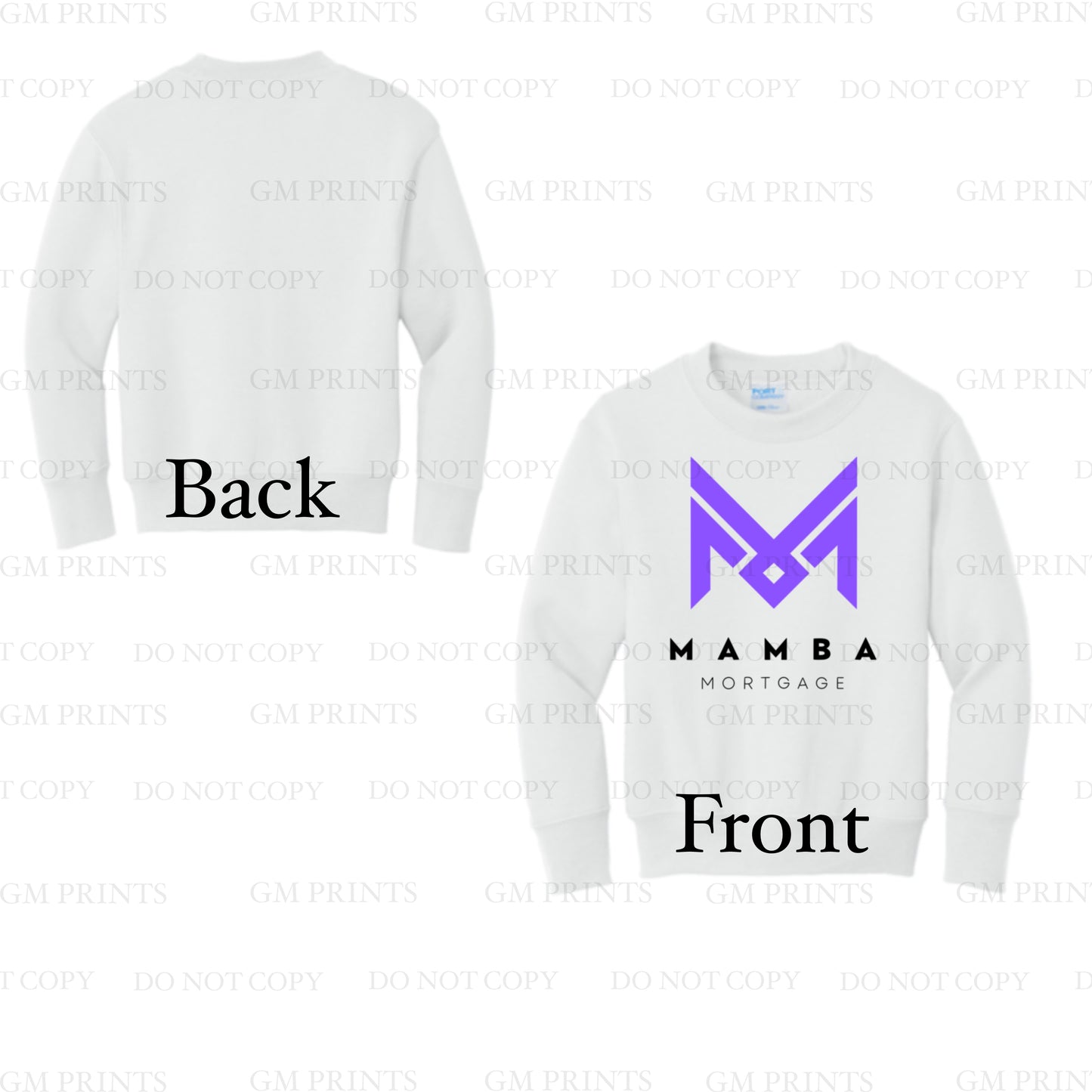 Mamba Logo Youth Sweatshirt