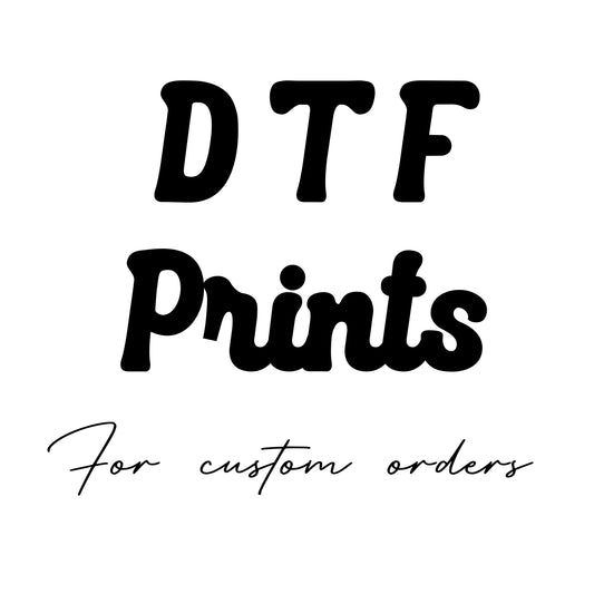 DTF Prints for Custom