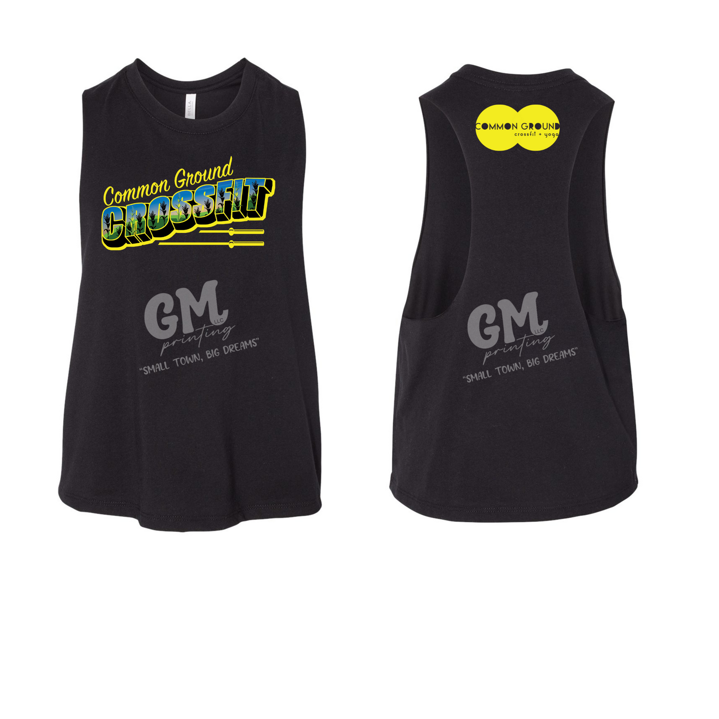 Crop Muscle Tank